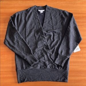 ATHLETA Purana V-Neck Wrap Sweatshirt XS